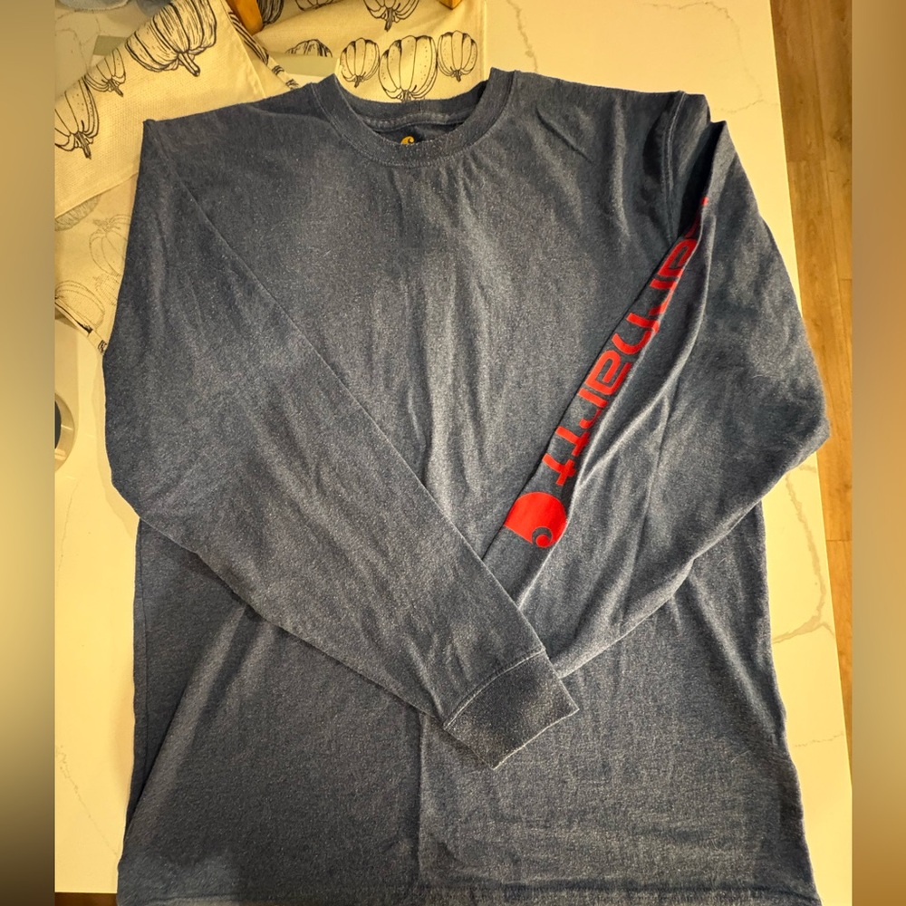 Carhartt Men's Blue Original Fit Long Sleeve